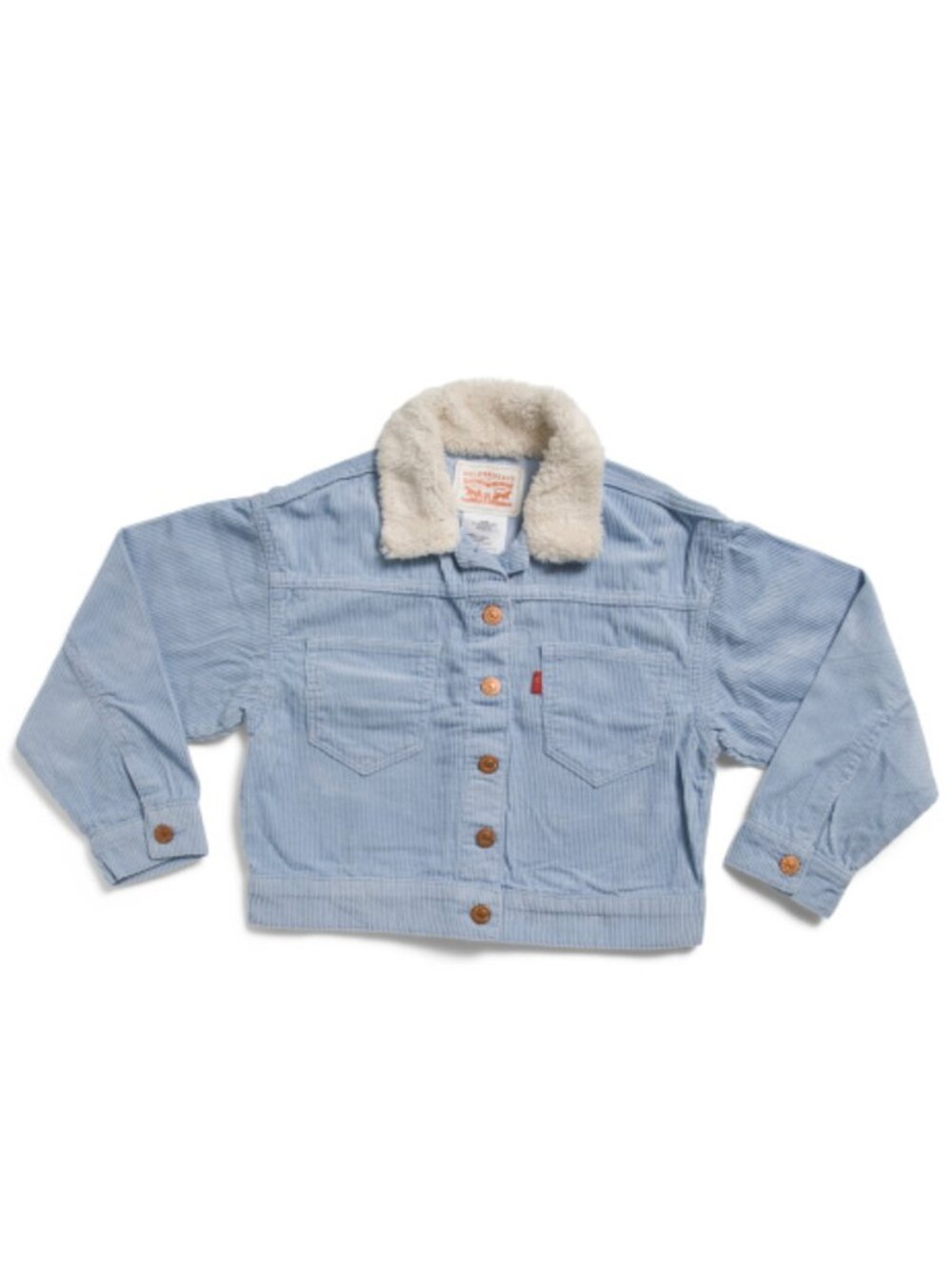 Levi's Girls Corduroy Kentucky Blue Trucker Jacket